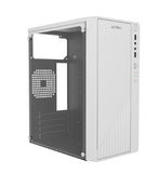 Gabinete Mini Torre Acteck KIOTO GC220 ESSENTIAL SERIES Factor de forma: Mini Torre, Panel Lateral Cristal Templado, Tarjetas madre compatibles: Micro ATX