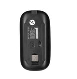 MOUSE VORAGO MO-307 INALAMBRICO HASTA 1600 DPI RECARGABLE TIPO C NEGRO RGB