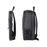 Backpack EXPAND TZLBP14 TECHZONE de 16 pulgadas color negro, múltiples compartimientos, garantía limitada de por vida
