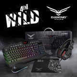 Kit GAMER 4 en 1 Naceb Technology NA-0934